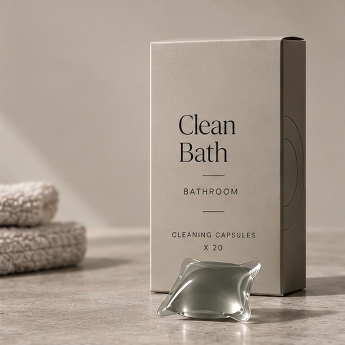 Clean bath capsule