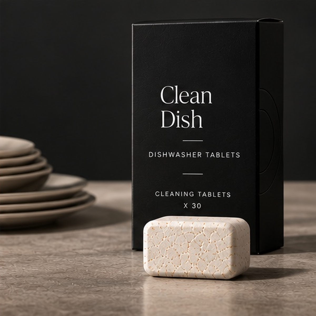 Clean dish tablet