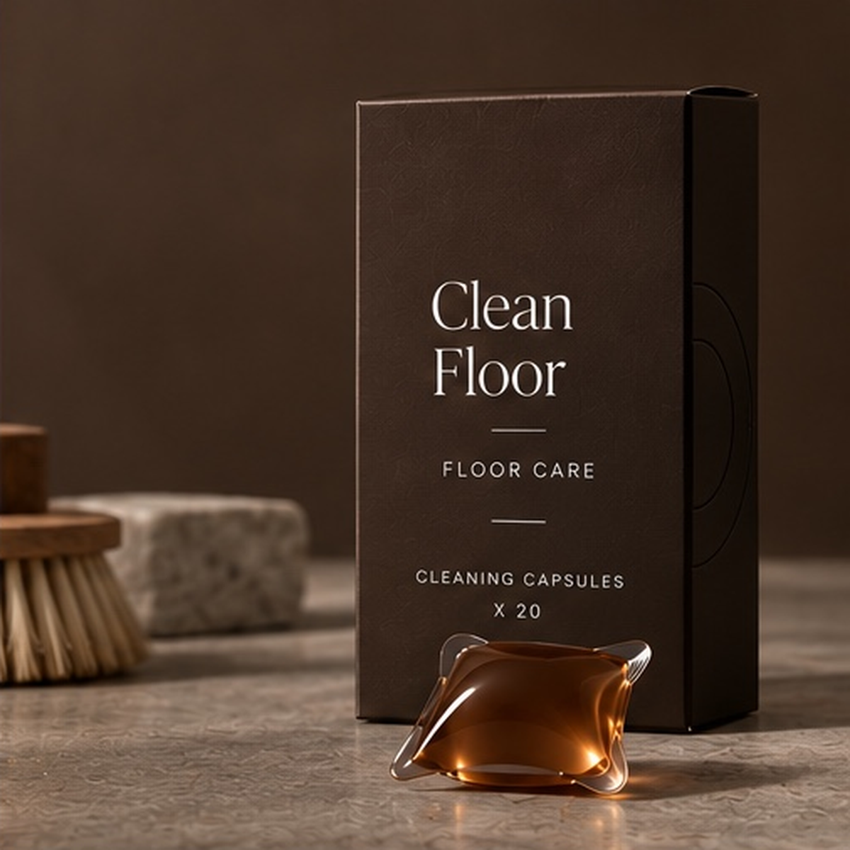 Clean floor capsule