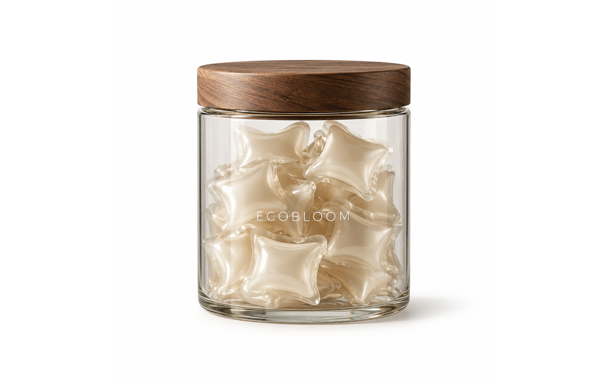 Glass capsule jar